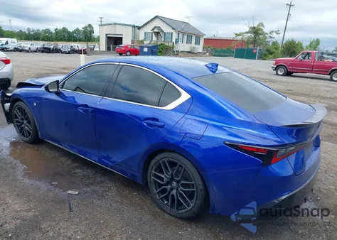 2022 Lexus Is 350 F Sport z USA, uszkodzony, nr VIN JTHSZ1B27N5052558
